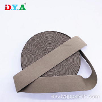 Buena elasticidad tejido de nylon suave Banda elástica de nylon
